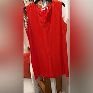 New York & Company Bold Red Top